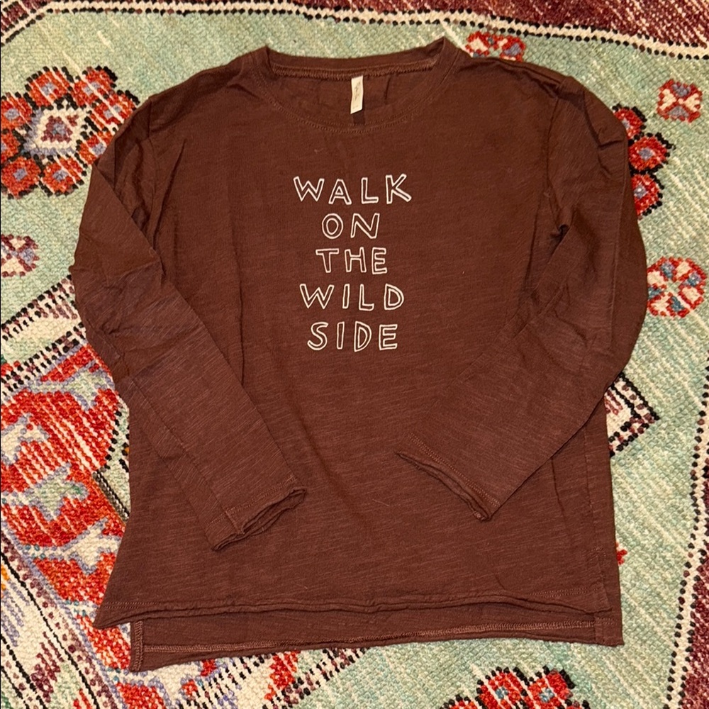 Rylee + Cru Chestnut Graphic Tee